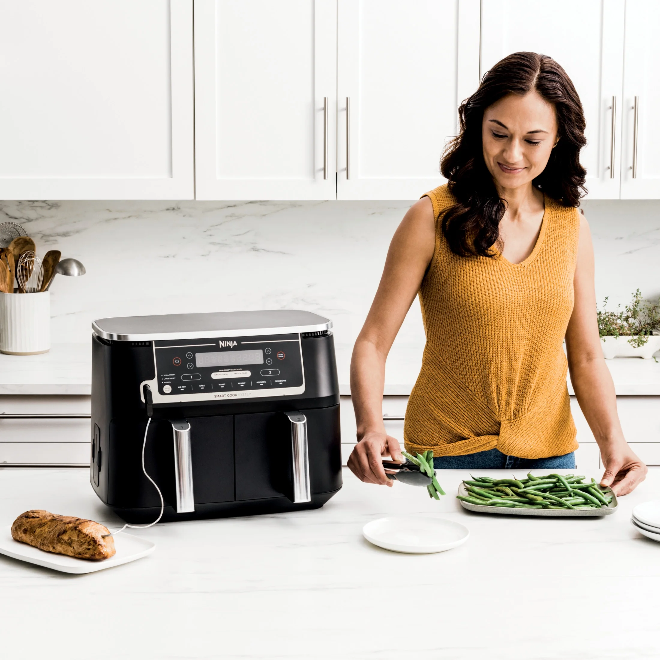 Ninja?? Foodi?? 6-in-1 Smart 10-qt. 2-Basket Air Fryer