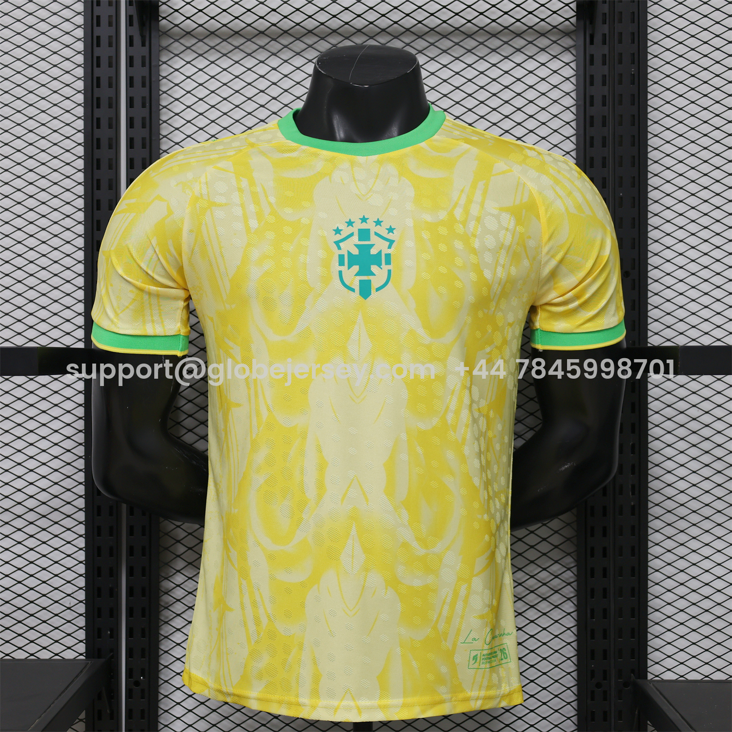 Brazil 2026 Light Yellow Special Jersey - Player Version