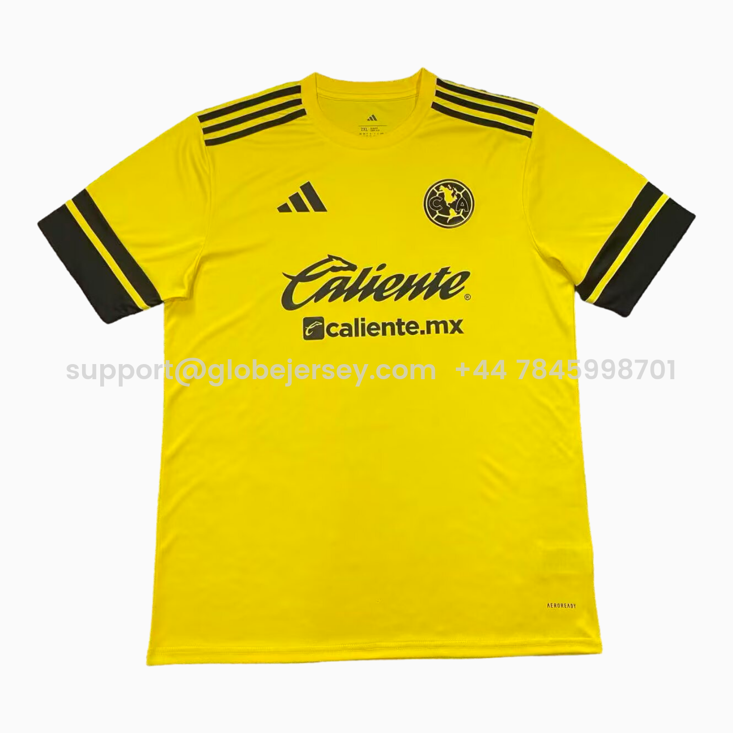 Club América 25-26 Pre-Match Training Yellow Jersey - Fans Version