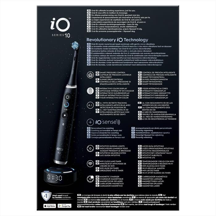 ORAL-B - Spazzolino elettrico IO 10-Nero