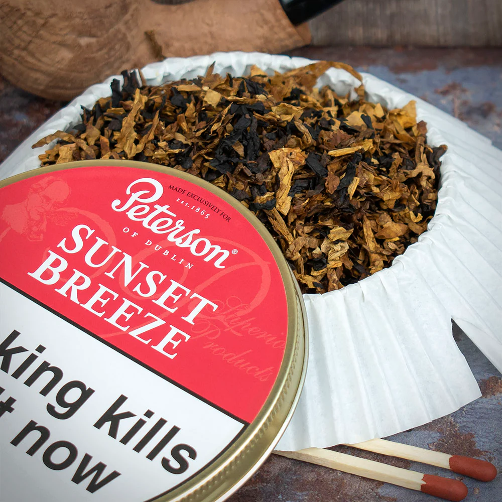 Peterson Sunset Breeze (Yellow Mixture) Pipe Tobacco - 50g Tin