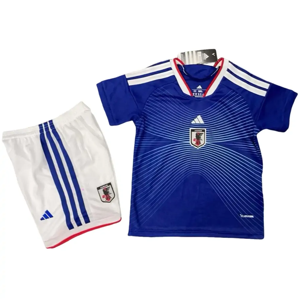 2026 World Cup Japan Home Kit - Short Sleeve Children's suit Fans Edition