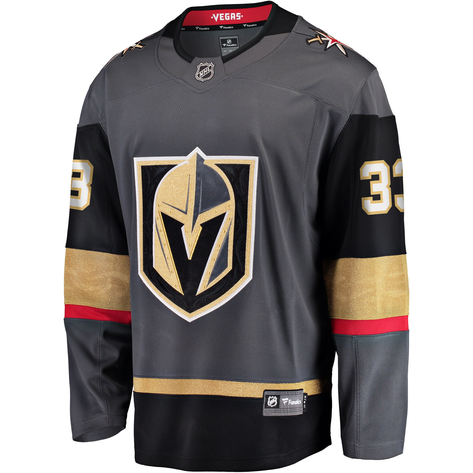 Adin Hill Vegas Golden Knights Fanatics Alternate Breakaway Jersey – Gray