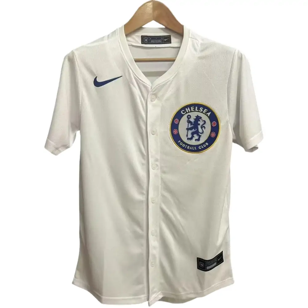 25-26 Chelsea Baseball Jersey White