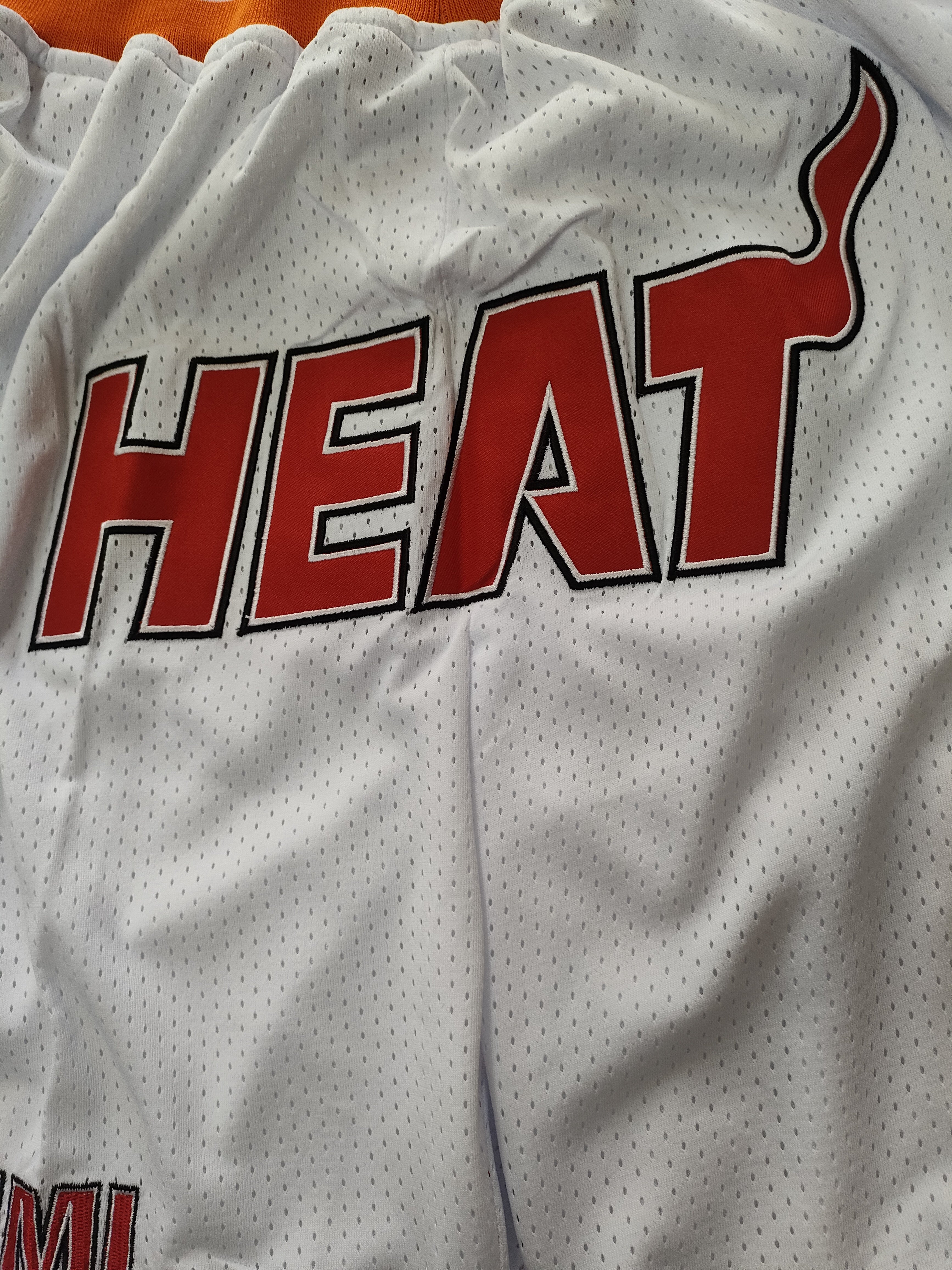Miami Heat white pocket pants