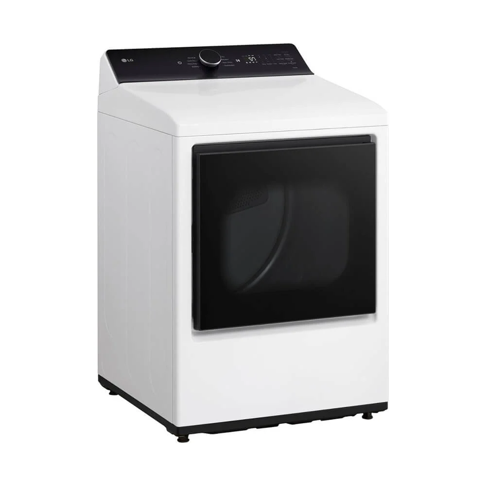 LG DLE8400WE 7.3 Cu. Ft. Ultra Large Capacity Rear Control White Electric Dryer