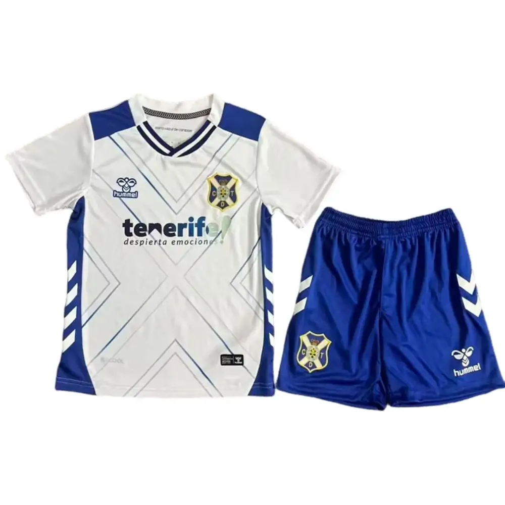 2025-26 Tenerife Home Stadium Children's Jersey Set - Fans Edition