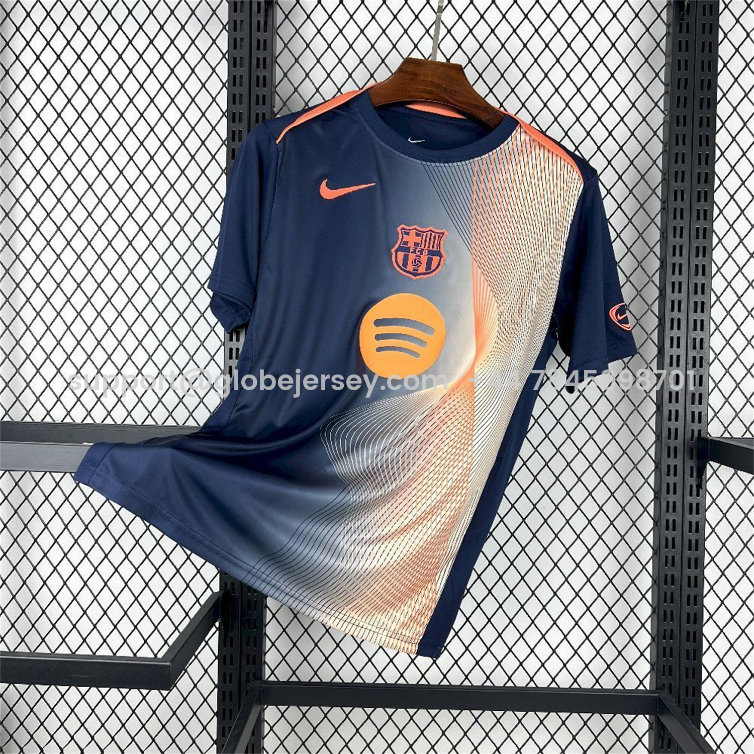 Barcelona 25-26 Pre-Match Training Jersey - Fans Version