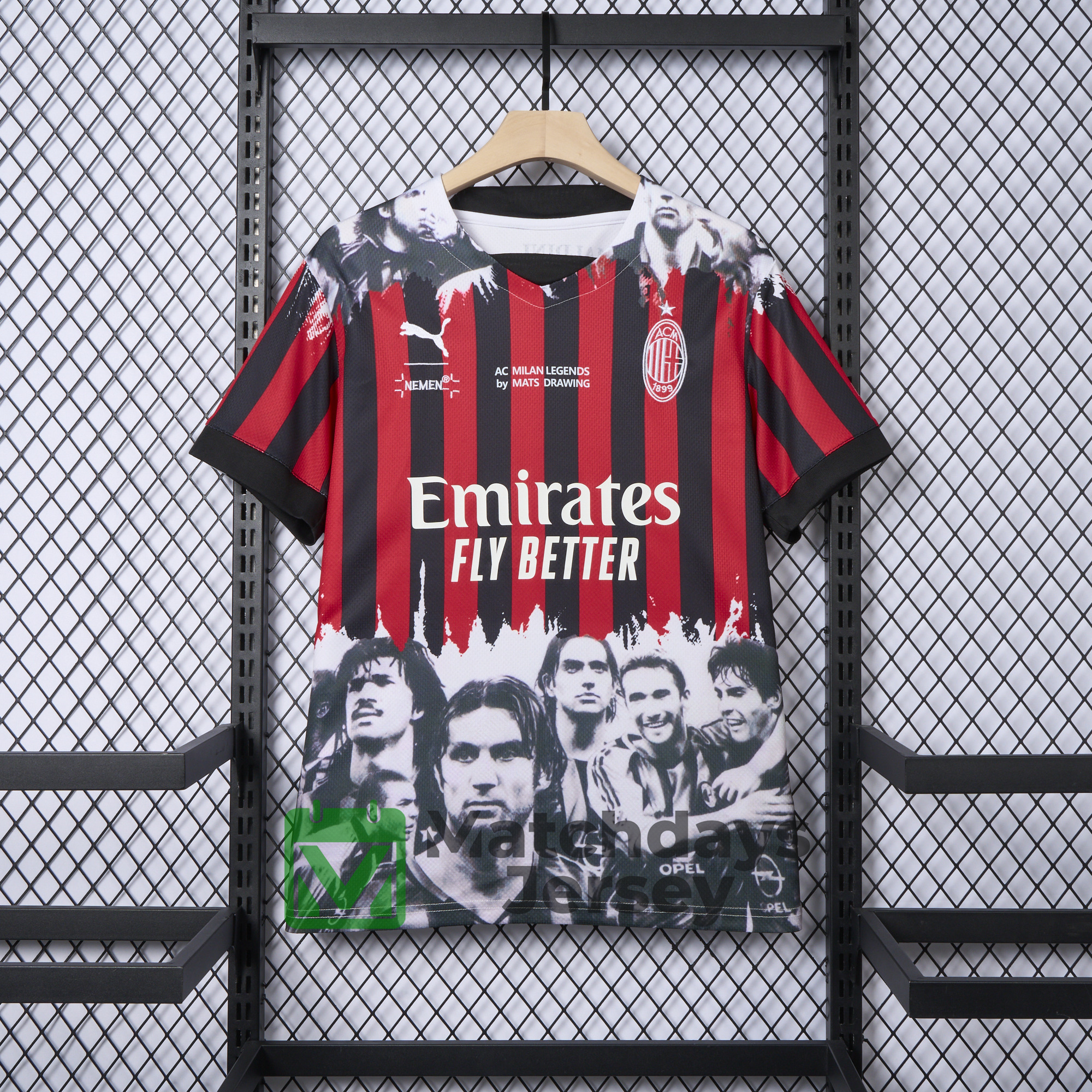 Retro AC Milan 22-23 Legendary Stars Special Edition Jersey - Fans Version