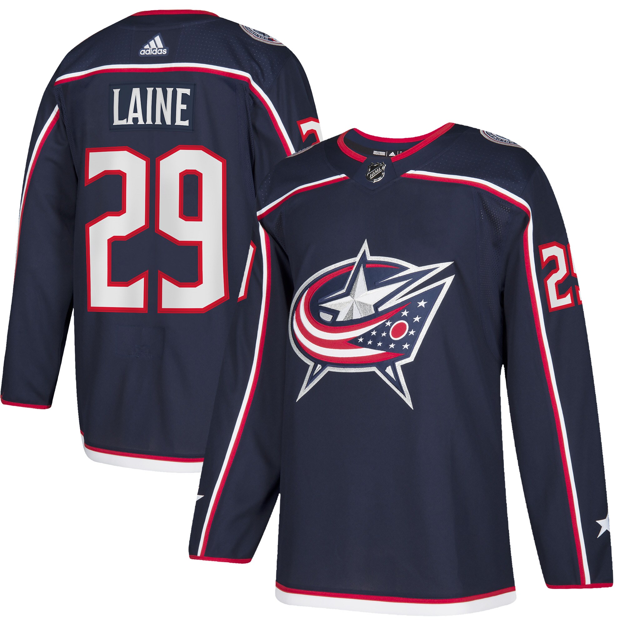 Patrik Laine Columbus Blue Jackets  Home    Jersey – Navy