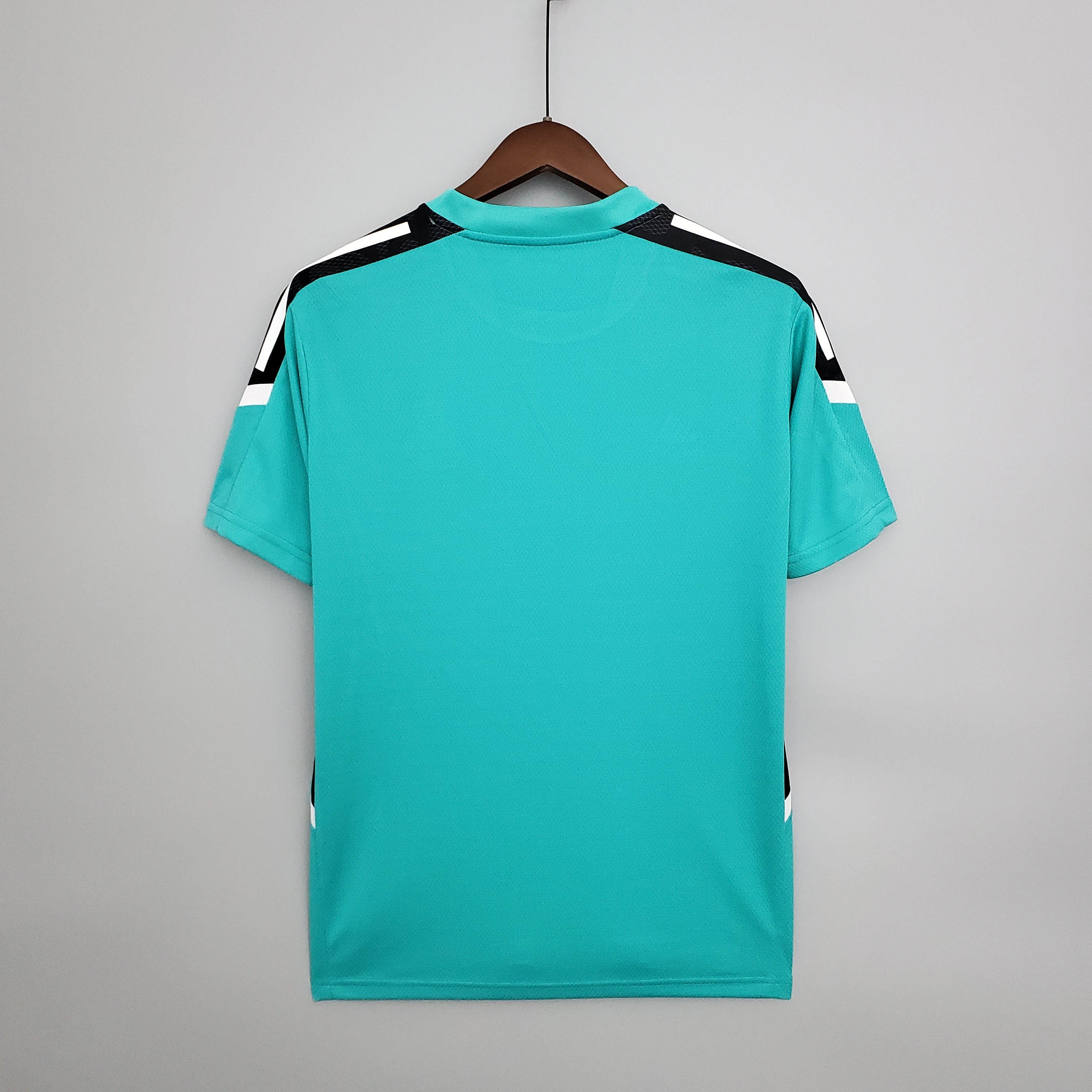 2021/2022 Real Madrid Training Wear Football Shirt Green