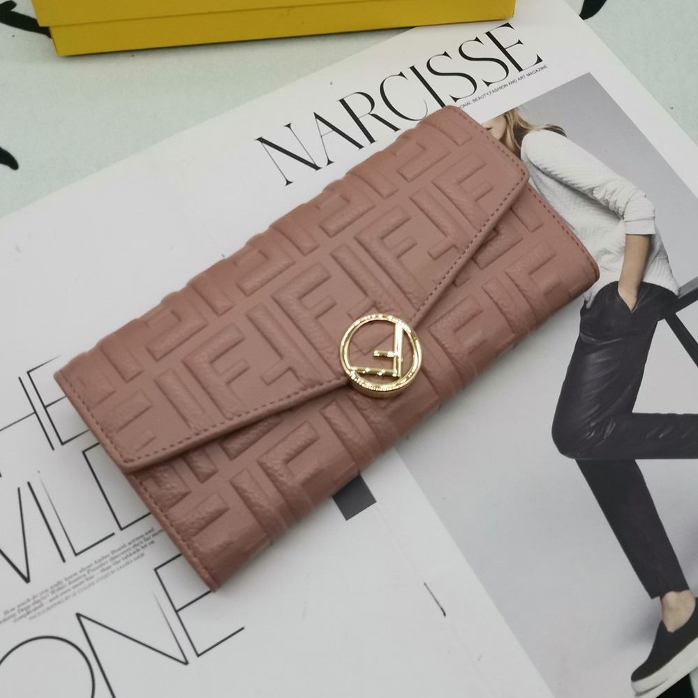 Fendi Logo Wallet