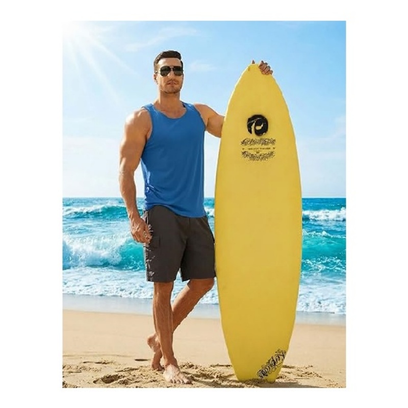 Men's UPF 50+ Quick Dry Sleeveless Athletic Tank Tops