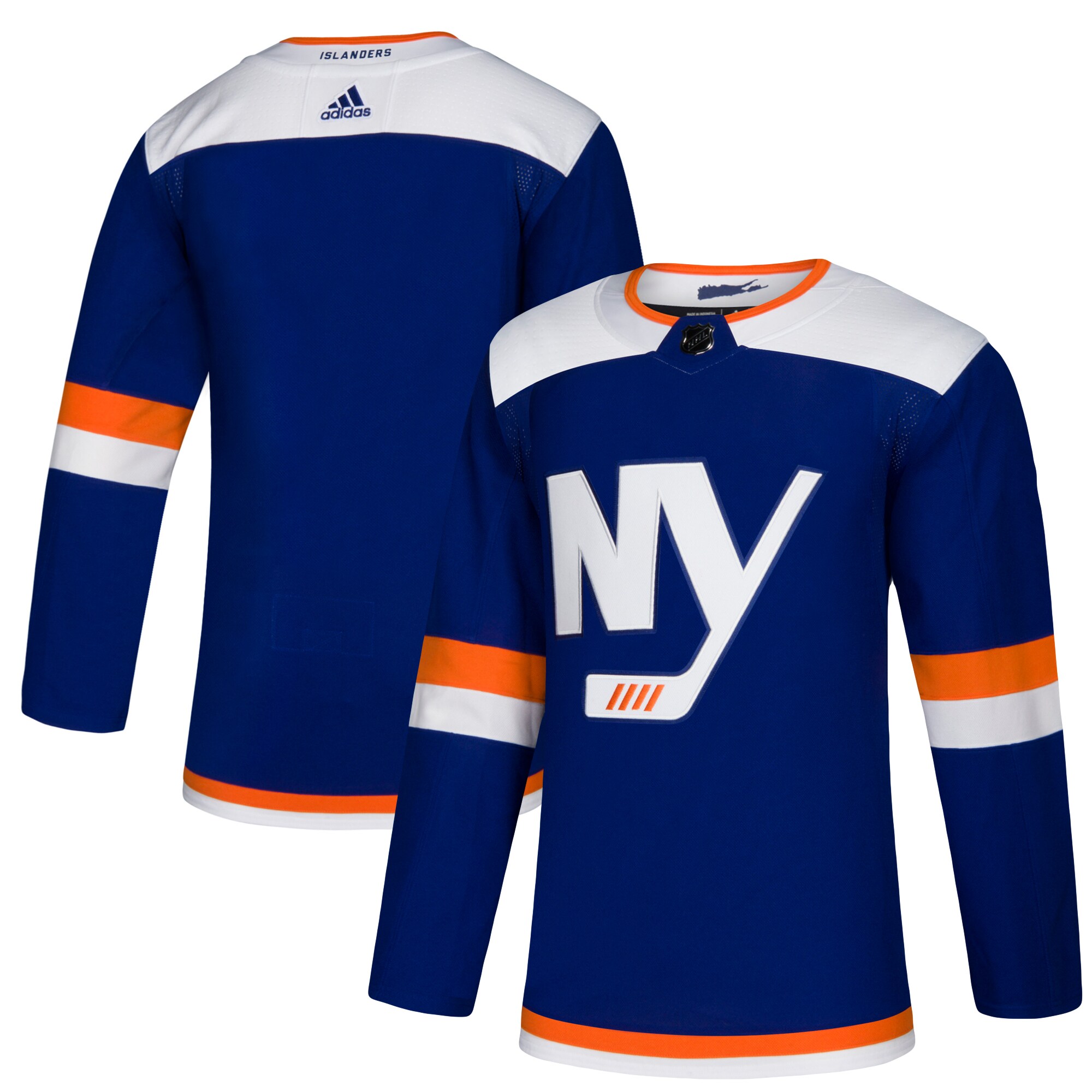 New York Islanders  Alternate  Blank Jersey – Blue