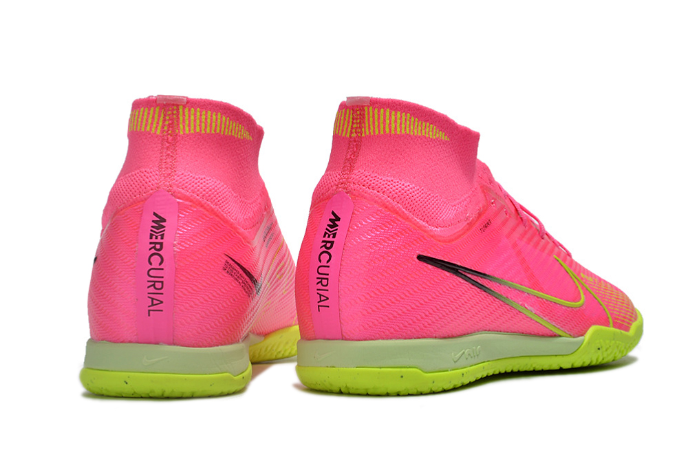 Assassin 15th generation high top fully knitted waterproof MD air cushion flat football shoes