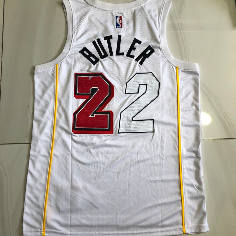 Jimmy Butler Miami Heat White 22 MN