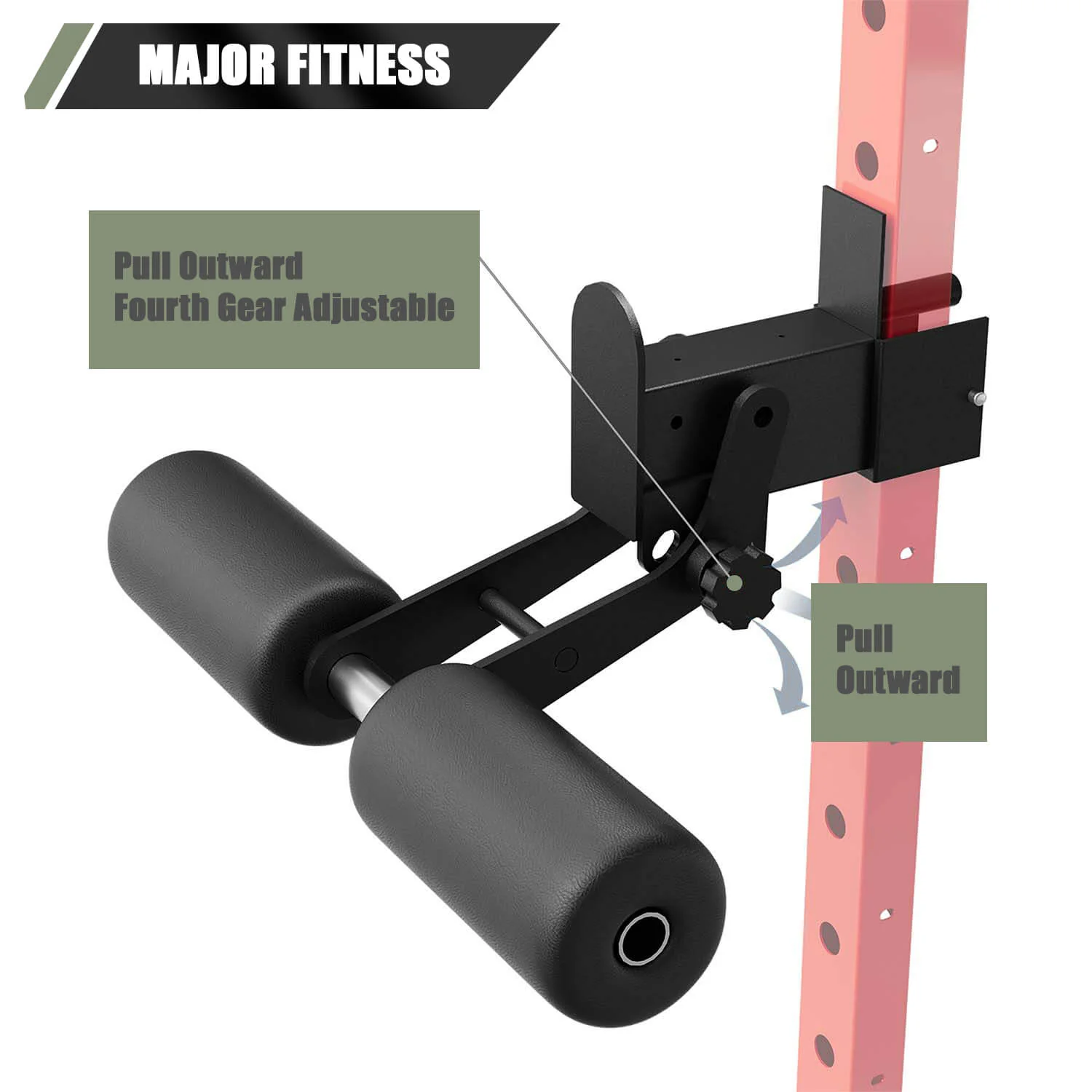 Major Fitness Home Gym Equipment Leg Holder Attachment