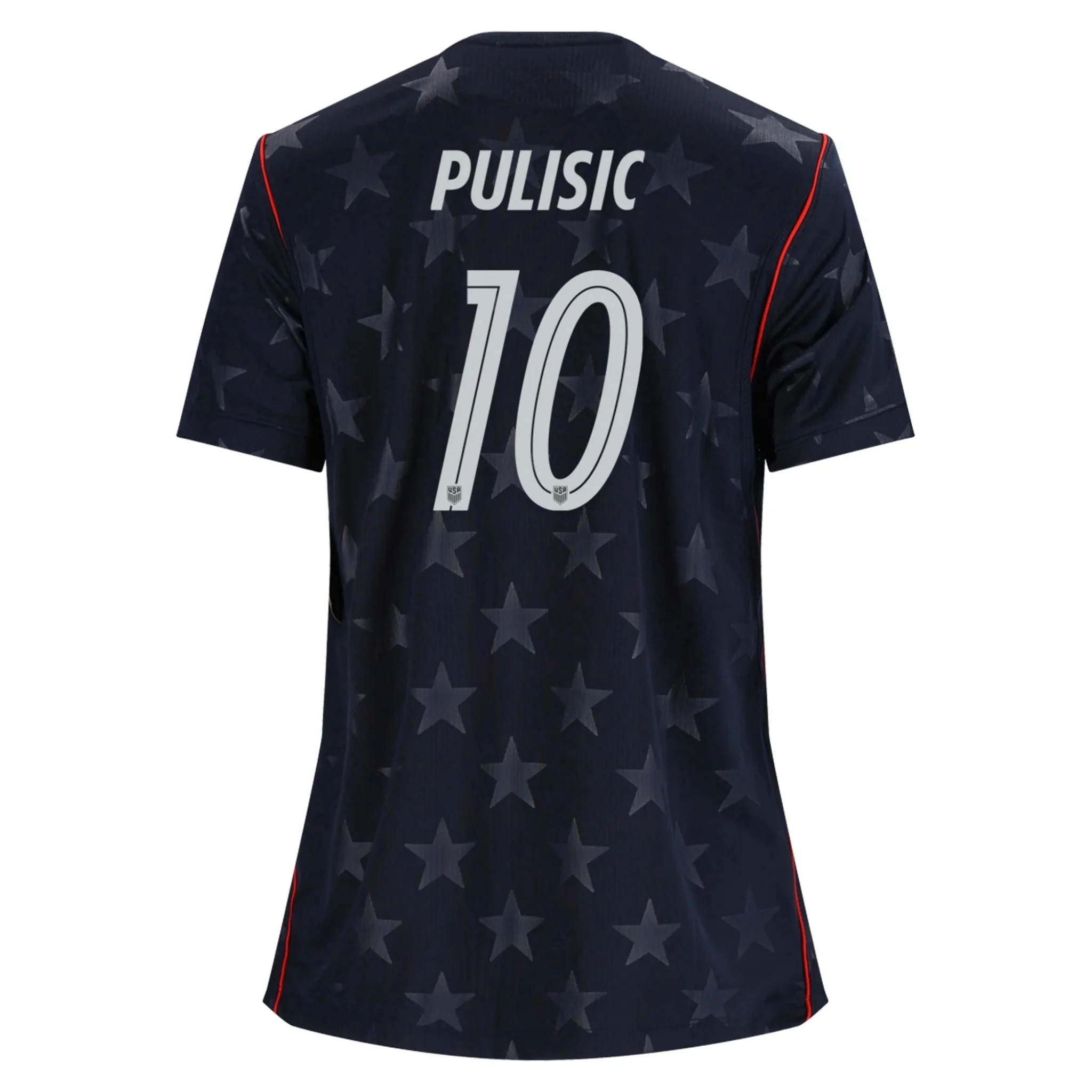 Nike Women's Christian Pulisic United States Away Stadium Jersey 2026 (Dark Obsidian/Pure Platinum)