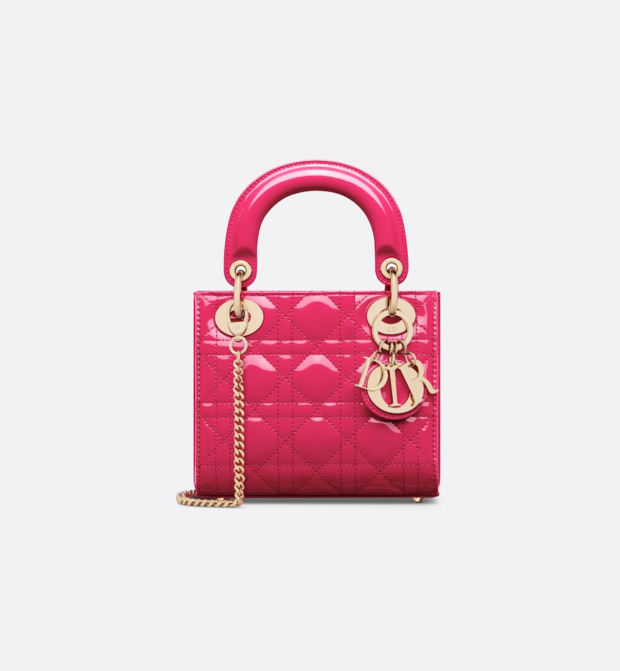 Mini Dioriviera Lady Bag – Patent Leather