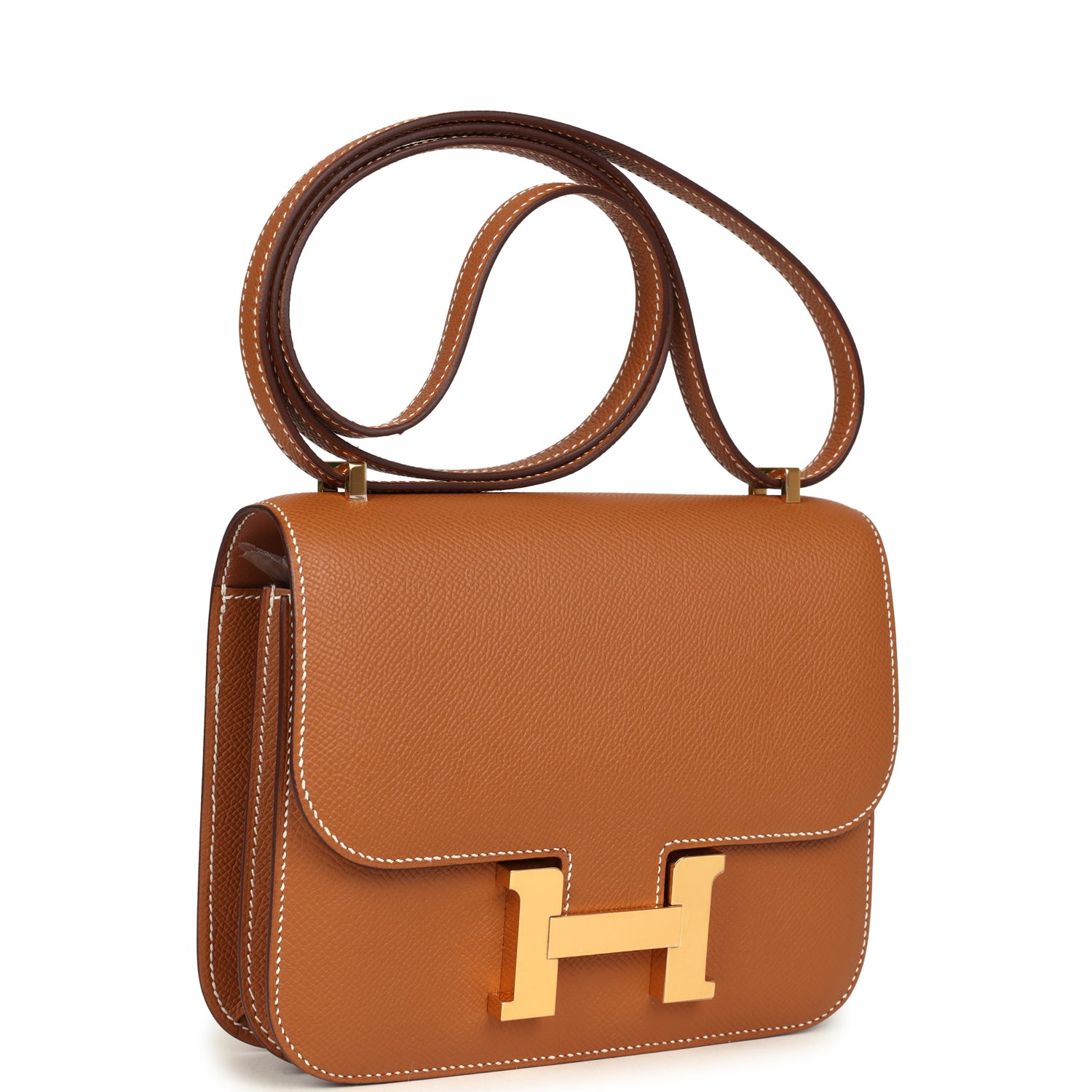 Constance 18 Gold Epsom Gold Hardware