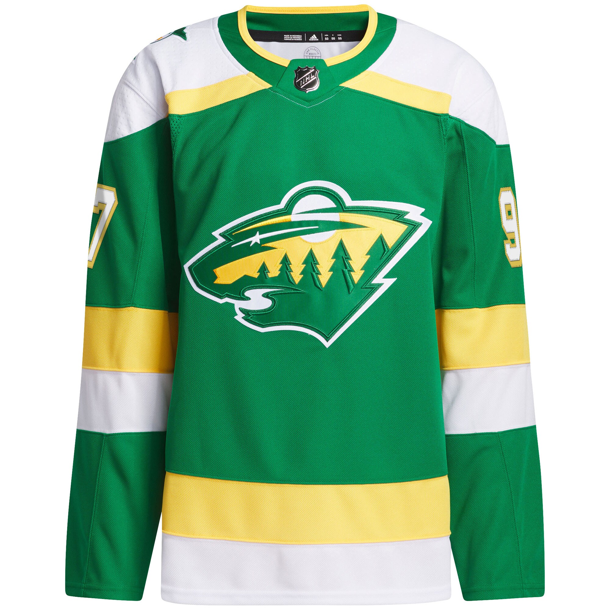 Kirill Kaprizov Minnesota Wild  2023/24 Alternate Primegreen    Jersey – Green
