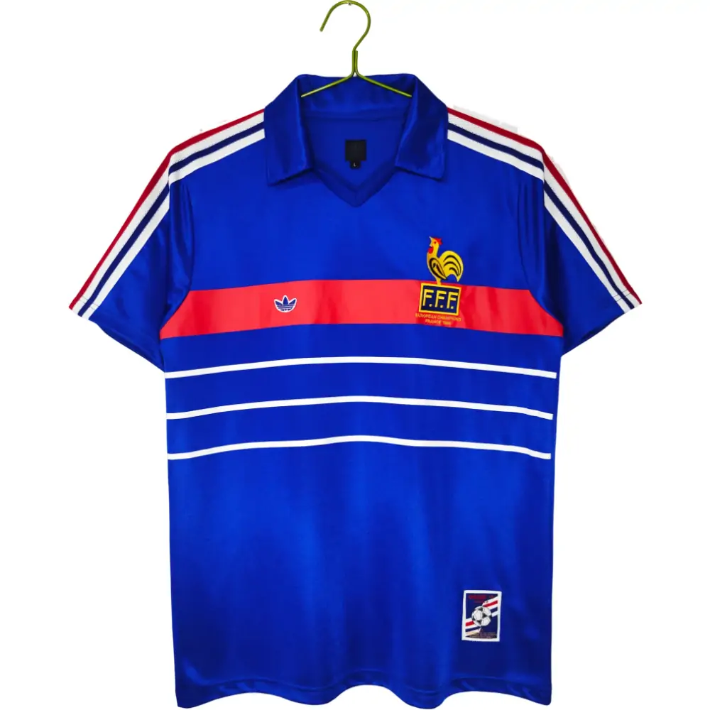 1984 France home retro jersey - Fans Edition