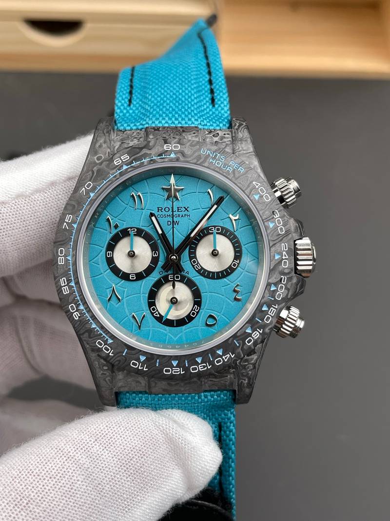 Rolex Daytona Carbon Blue