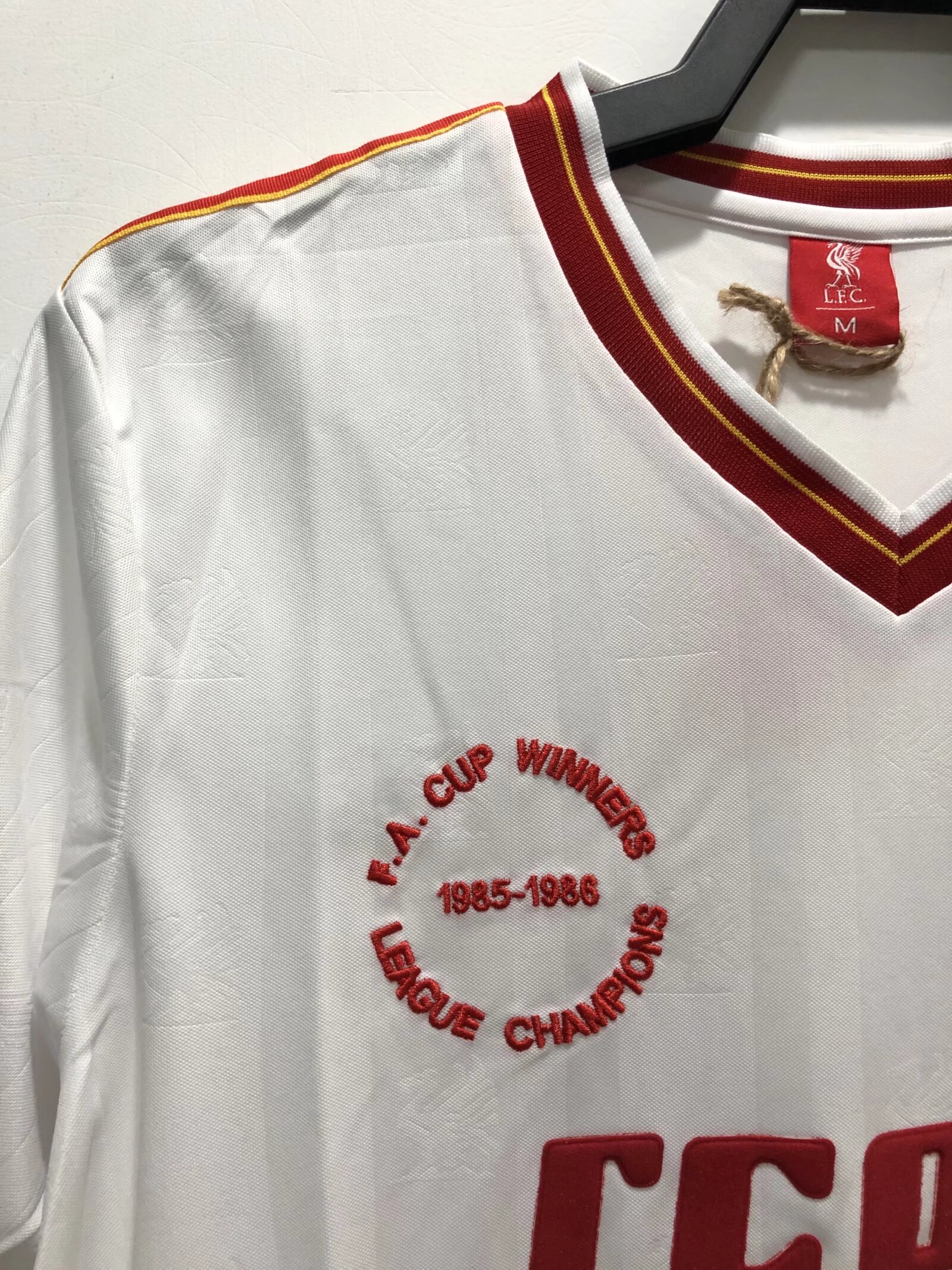 1985/1986 Liverpool second away jersey 1:1 Thai quality - Fans edition