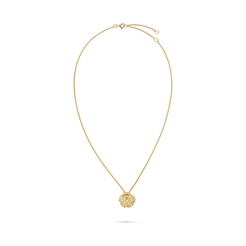 Bouton de Camélia necklace
