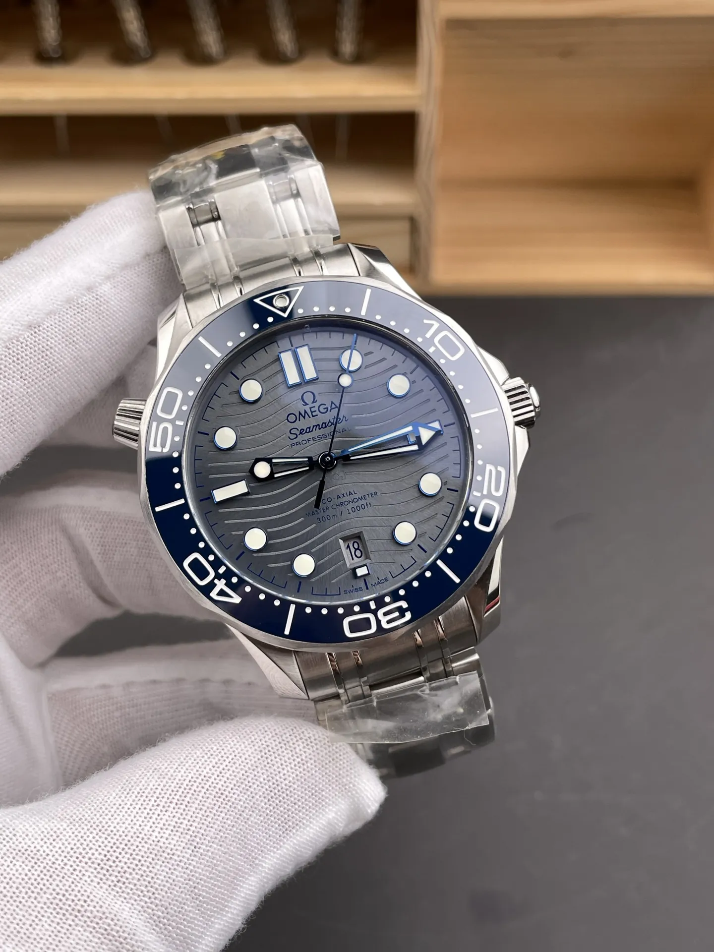 Omega Seamaster 300 Grey Dial 42mm