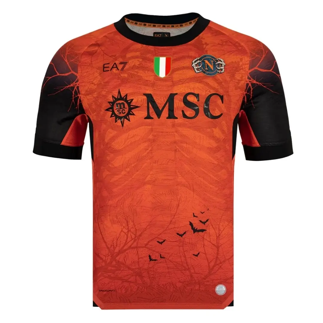 Napoli Halloween Match Orange Jersey 2025/26 Special Edition