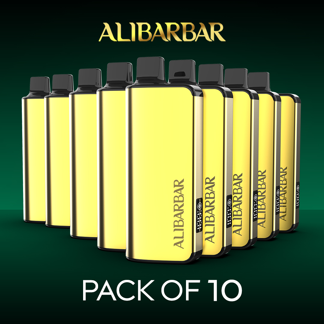 ALIBARBAR INGOT 9000 Puffs - 10PCS