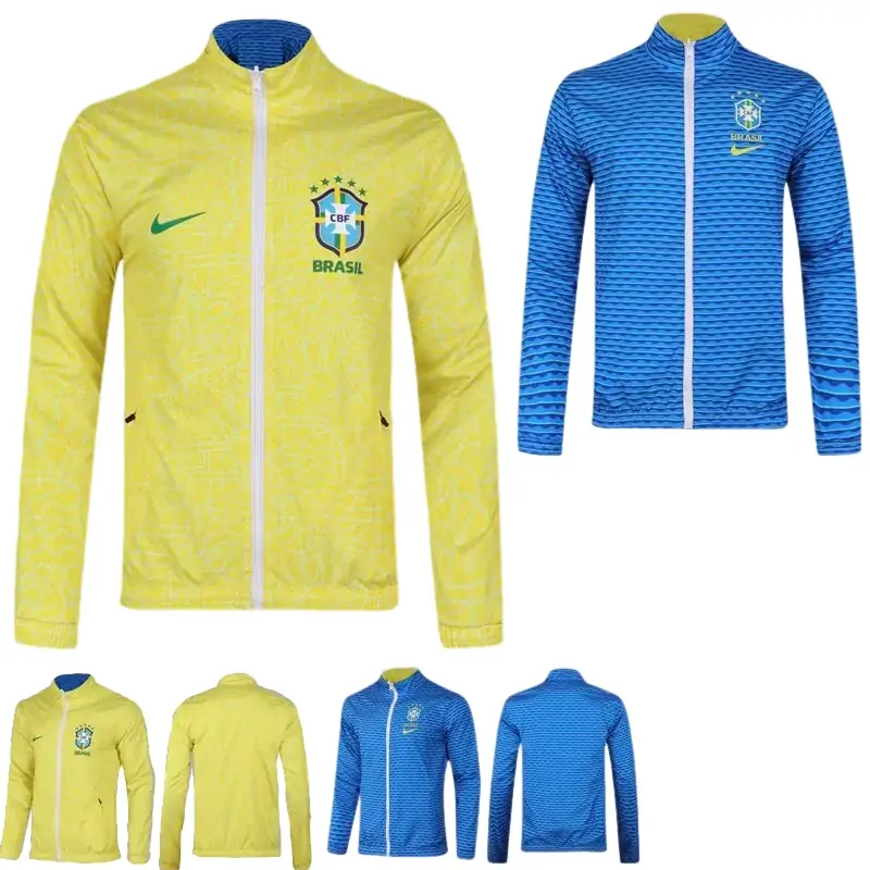 2025/26 Brazil double-sided windbreaker