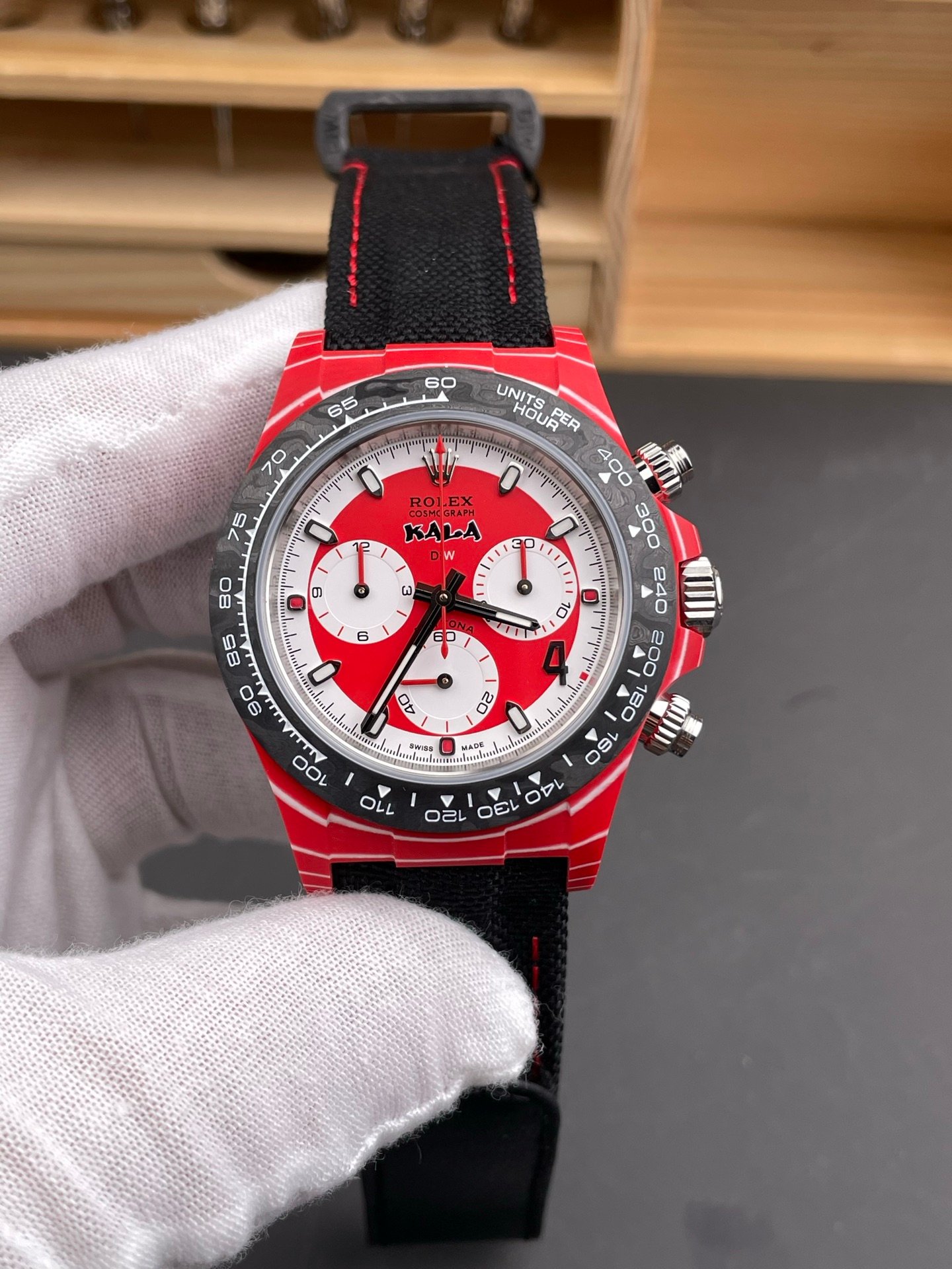 Rolex Daytona Red Carbon