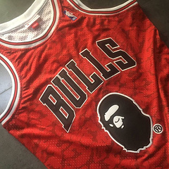 Chicago Bulls BAPE  93 Red MN