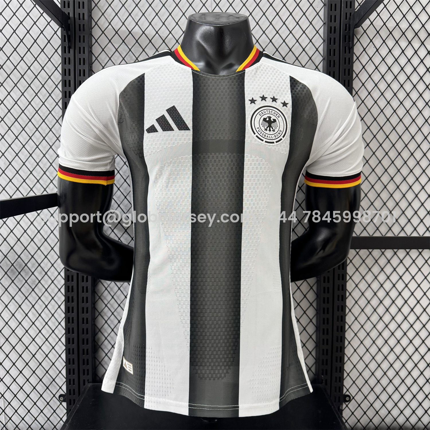 Germany 2026 Black And White Special Jersey - Player Version