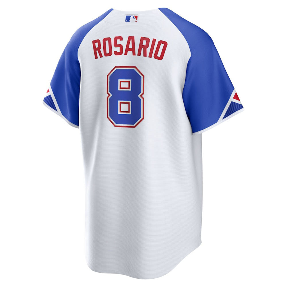 Men's Atlanta Braves Eddie Rosario 2023 City Connect Replica Jersey - White