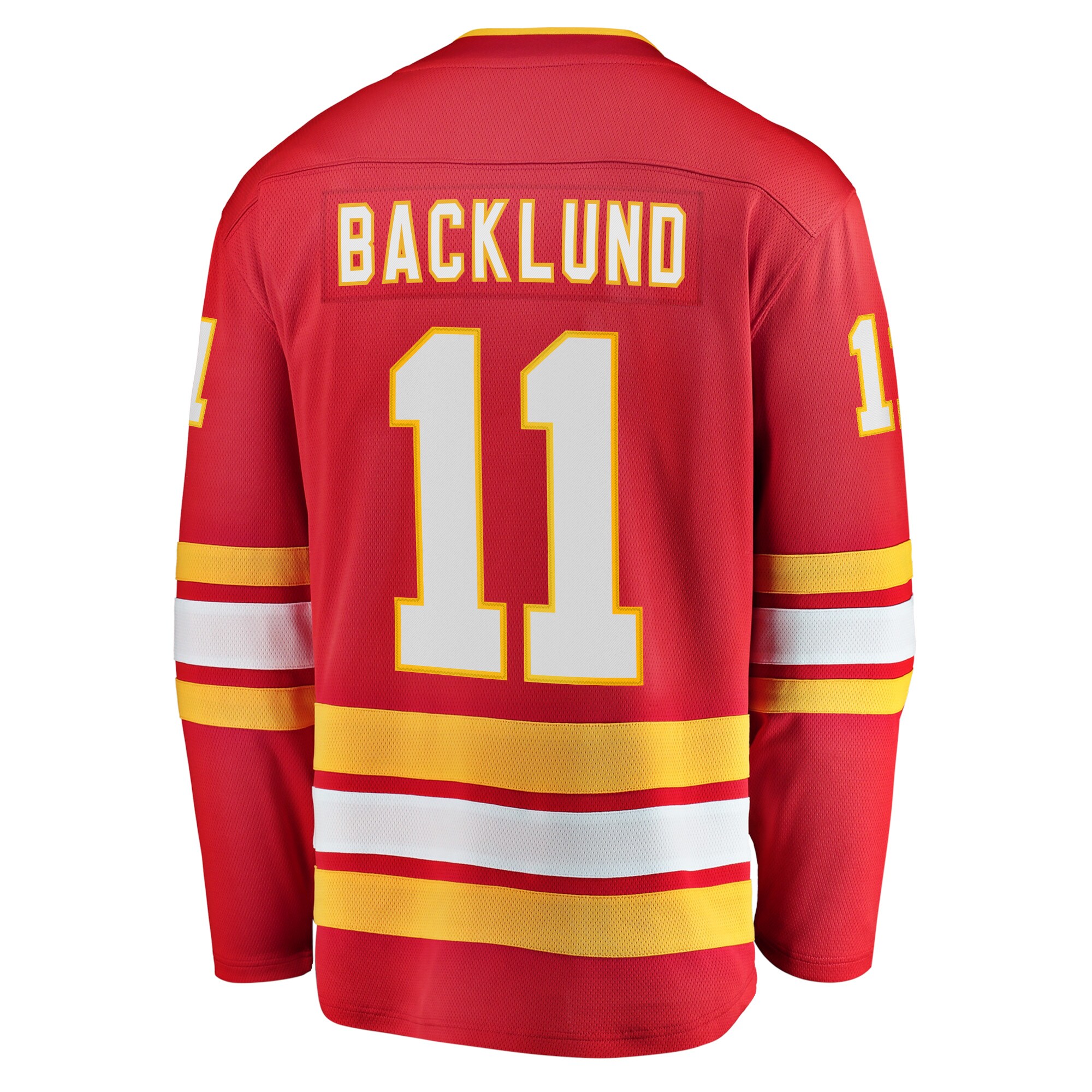Mikael Backlund Calgary Flames Fanatics Home Breakaway  Jersey – Red