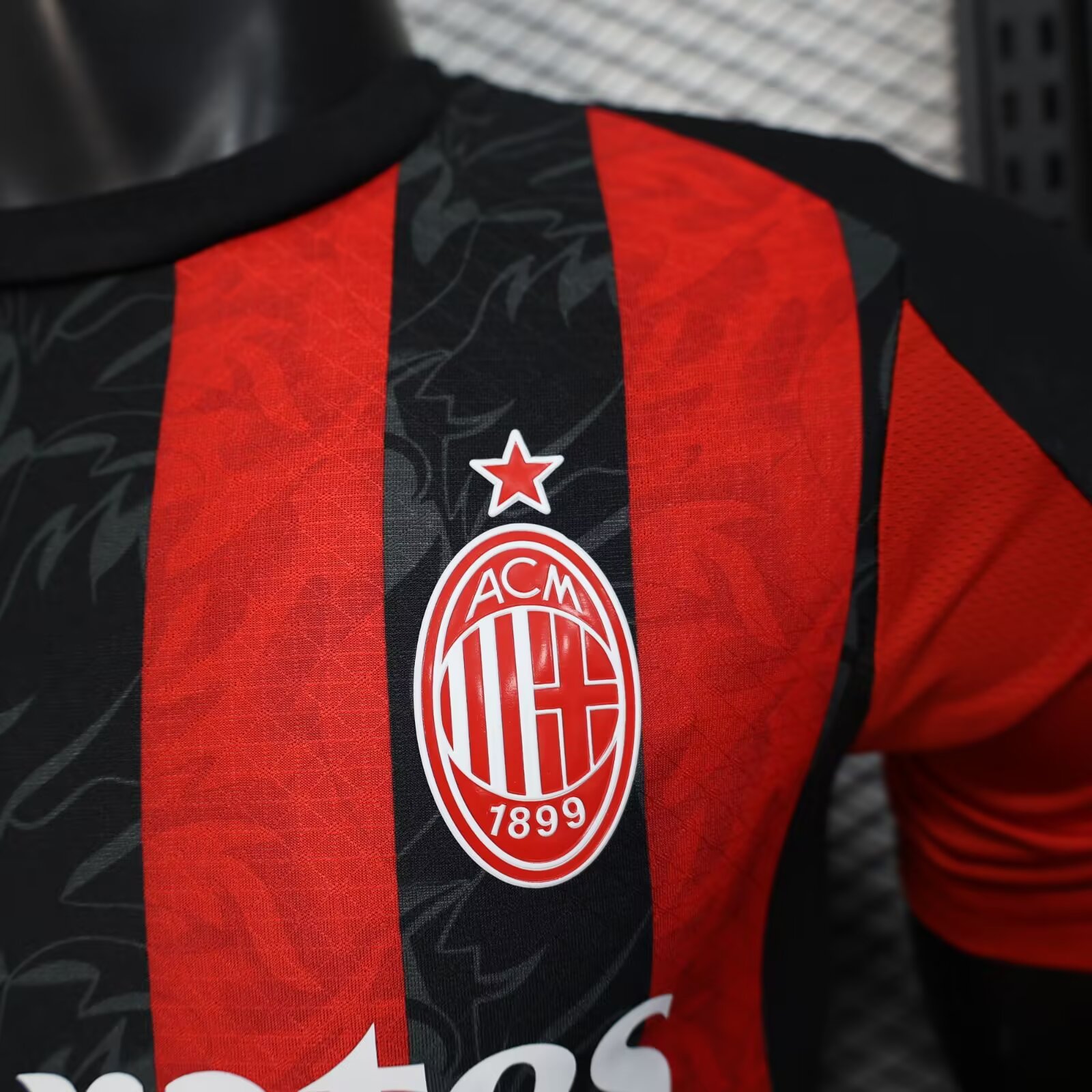 2025-26 AC Milan Home - Shirt - Player Edition