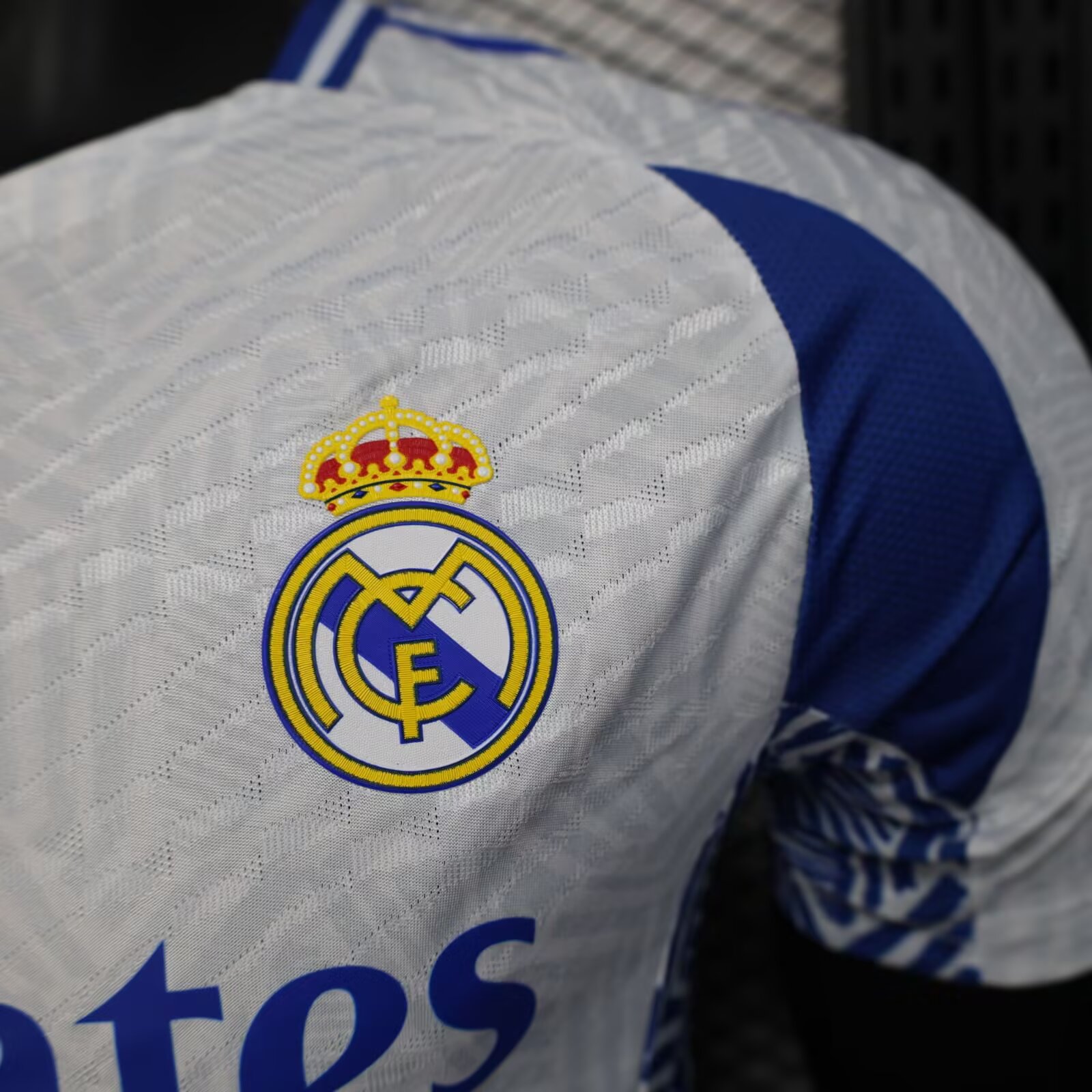 2025/2026 Player Version Real Madrid Special Edition Blue White Football Shirt 1:1 Thai Quality