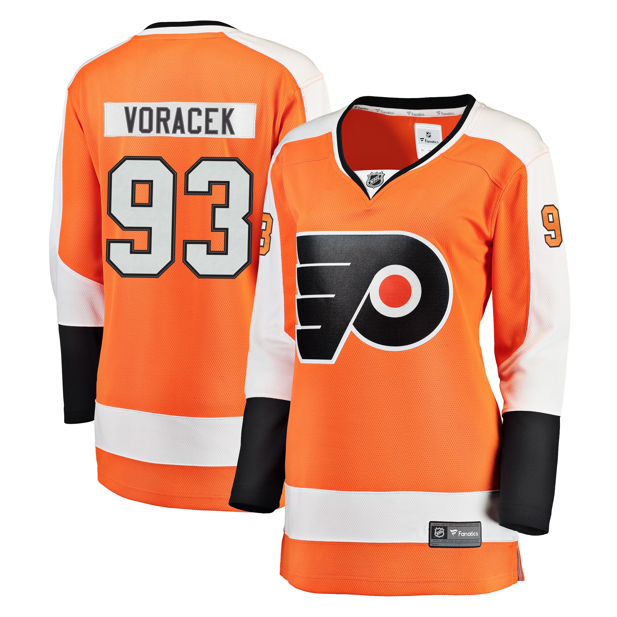 Jakub Voracek Philadelphia Flyers Fanatics Women’s Breakaway   Jersey – Orange