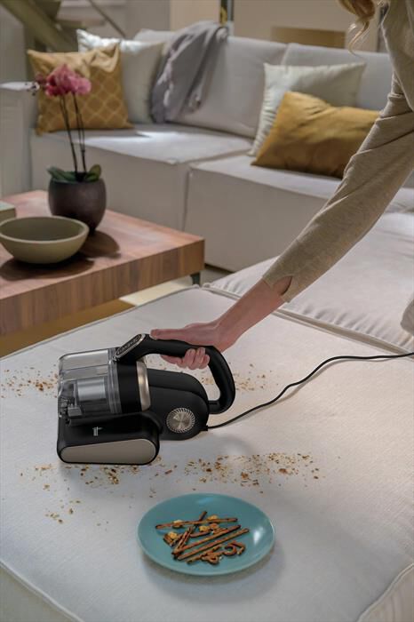 HOOVER - Aspirapolvere senza filo HMC520UV 011-Nero, Metallico