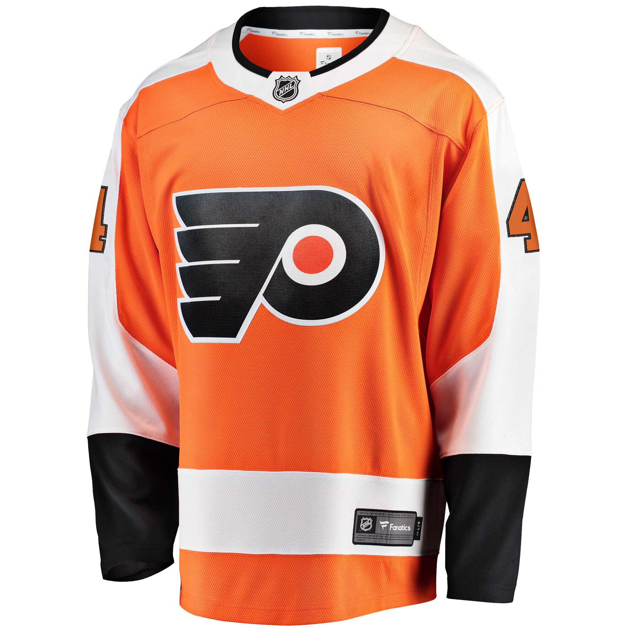 Nicolas Deslauriers Philadelphia Flyers Fanatics Home Breakaway   Jersey – Orange