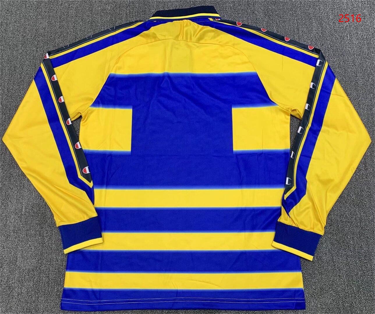 1999/2000 Parma home long-sleeved retro jersey 1:1 Thai quality