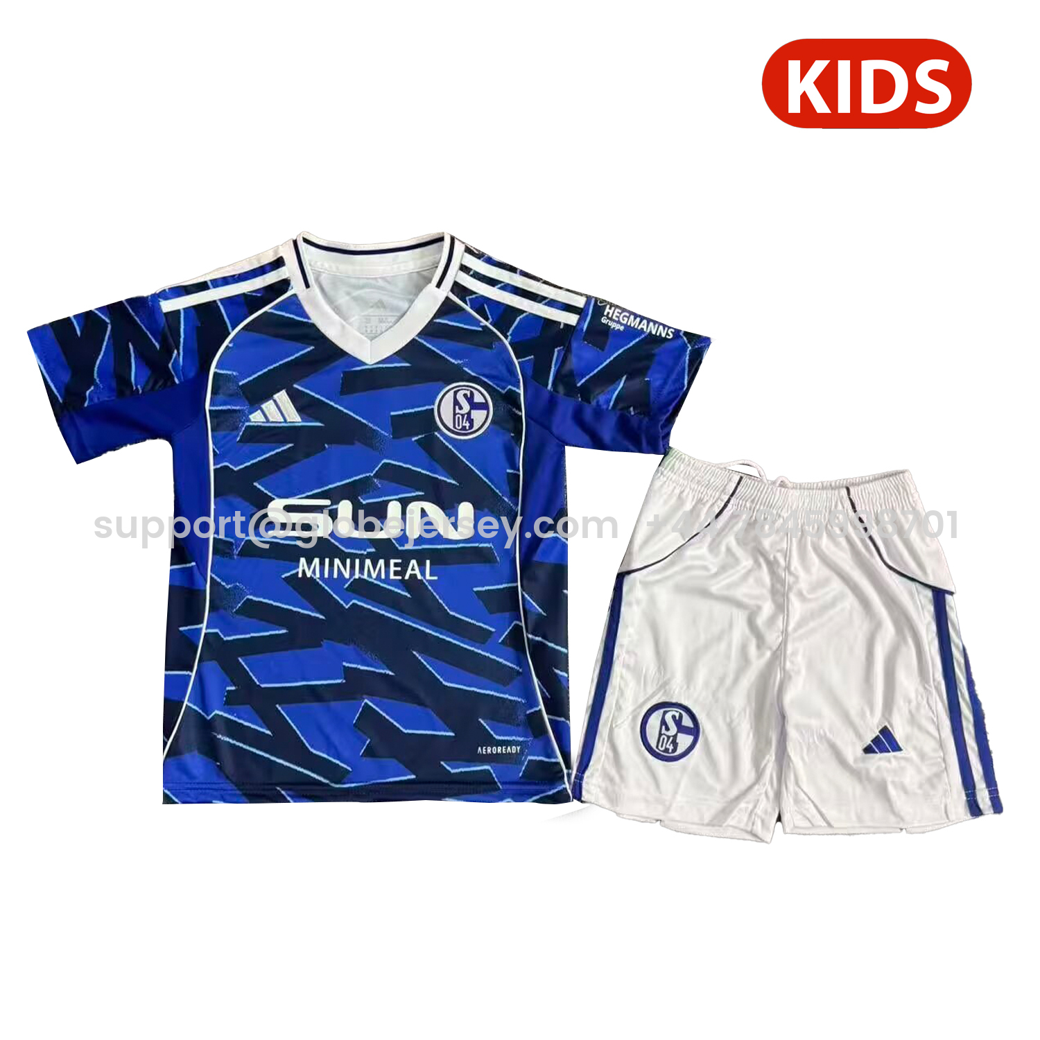 Schalke 04 25-26 Home Kids Kit