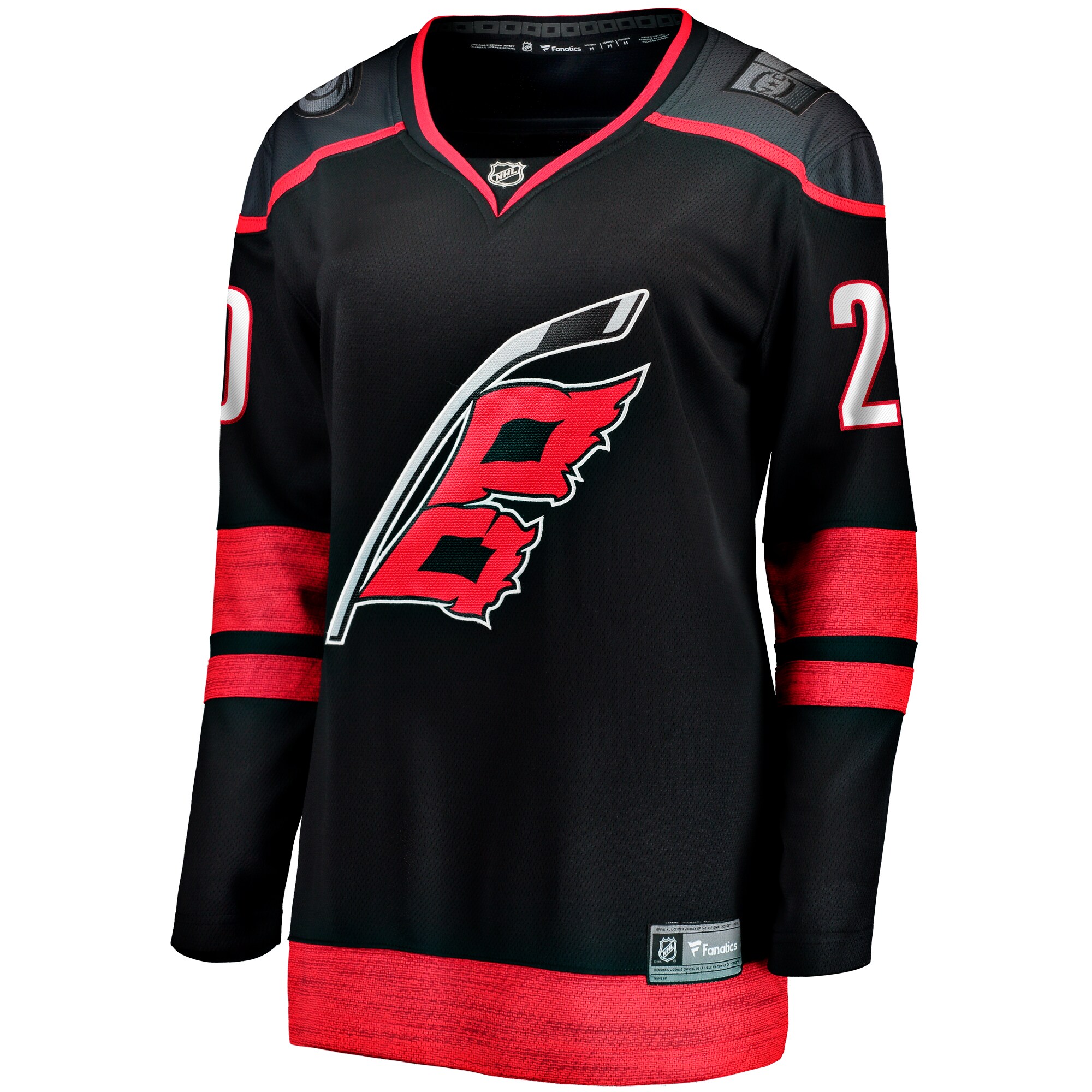 Sebastian Aho Carolina Hurricanes Fanatics Women’s Home Breakaway   Jersey – Black