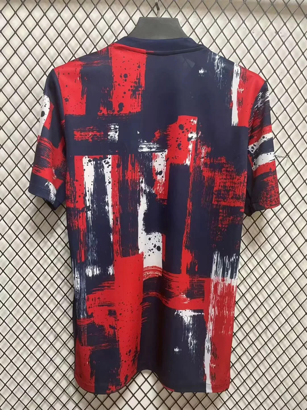 2024/2025 Psg Paris Saint-Germain pre-match training Red-Black Football Shirt 1:1 Thai Quality