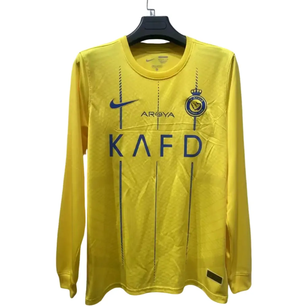 2023/24 Riyadh Victory Home Long Sleeve Jersey 1:1 Thailand Quality
