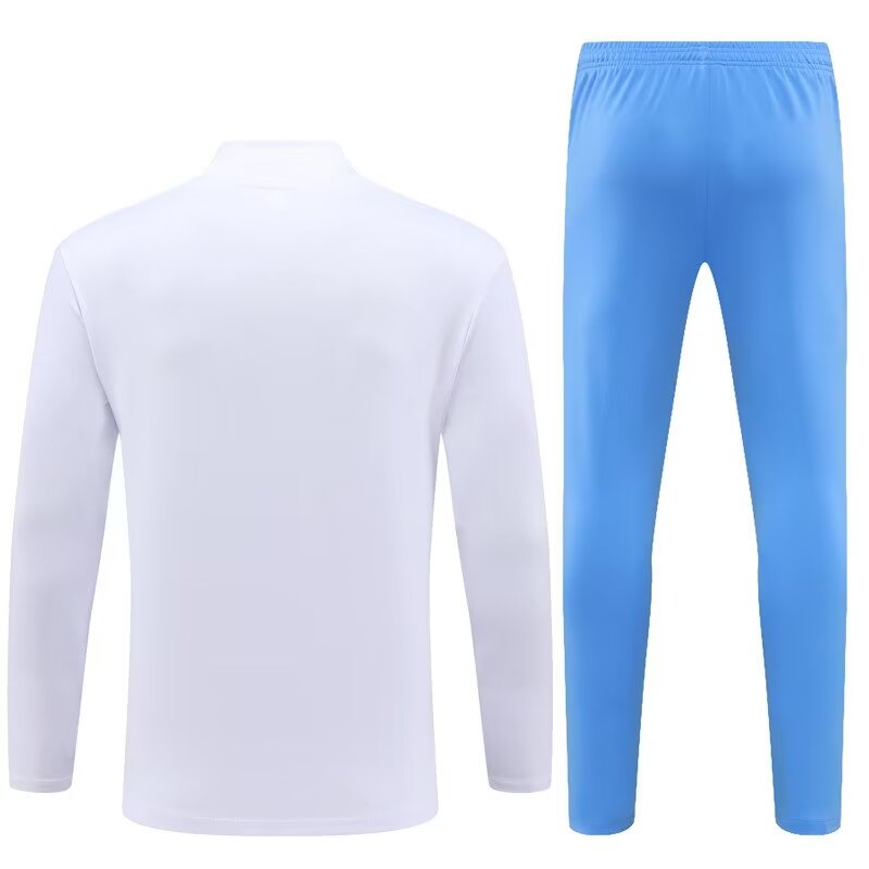 2023/2024 Argentina Half-La Training Wear White Jersey Set