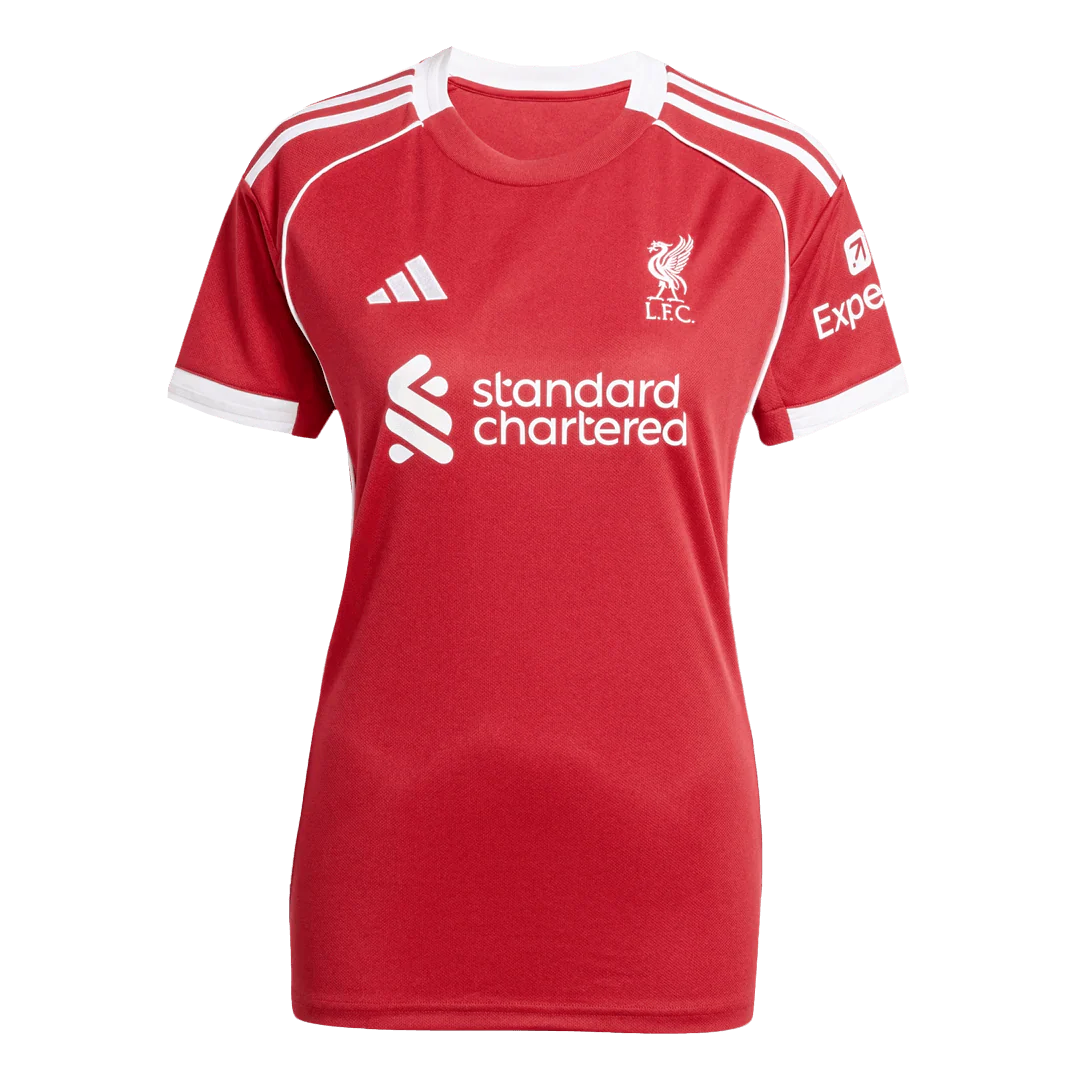 Liverpool Women's Home Soccer Jersey 2025/26